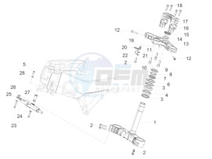 Tuono V4 1100 RR (USA-CND) USA-CND drawing Steering