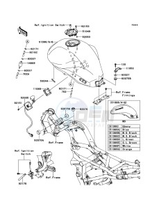 ER-6f ABS EX650DBF GB XX (EU ME A(FRICA) drawing Fuel Tank