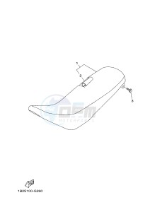 TT-R125 TT-R125LWE (19CW 19CX) drawing SEAT