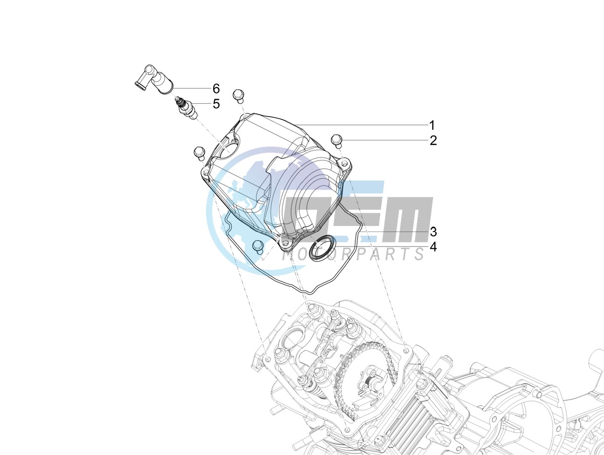 Cylinder head cover