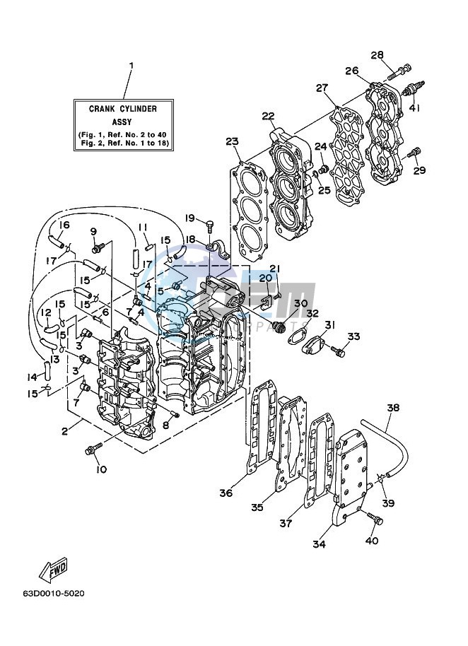 CYLINDER--CRANKCASE