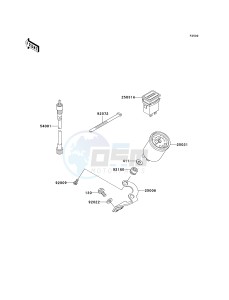 KAF 950 B [MULE 3010 DIESEL 4X4] (B2-B3) [MULE 3010 DIESEL 4X4] drawing METER-- S- -