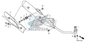 AFS1102SHC drawing EXHAUST MUFFLER