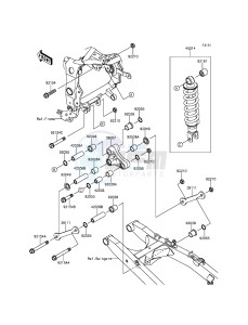 Z250SL ABS BR250FGF XX (EU ME A(FRICA) drawing Suspension/Shock Absorber