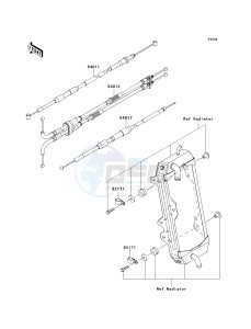 KX 250 W [KX250F MONSTER ENERGY] (W9FA) W9F drawing CABLES