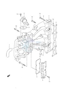 DF 140 drawing Intake Manifold