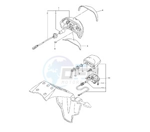 FZ8-NA 800 drawing TAILLIGHT