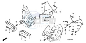 SH125DH UK - (E) drawing DRIVE FACE