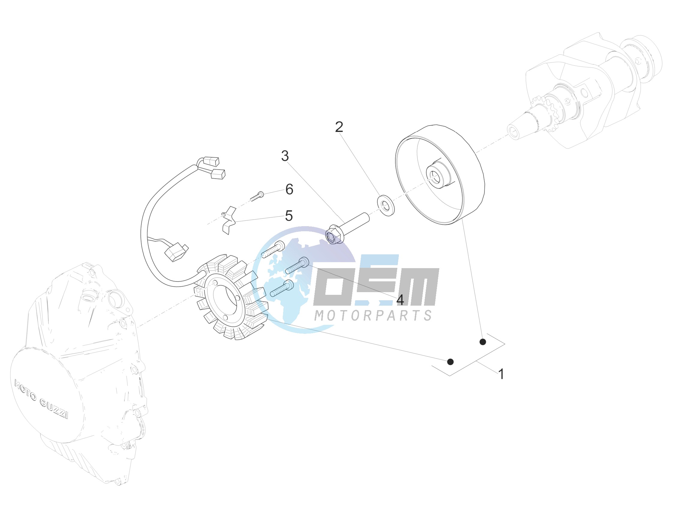 Cdi magneto assy / Ignition unit