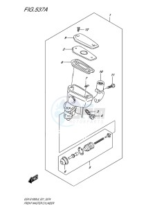 GSX-S 1000 drawing FRONT MASTER CYLINDER