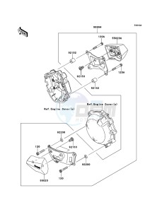 NINJA_ZX-10R_ABS ZX1000KEF FR XX (EU ME A(FRICA) drawing Accessory(Engine Guard)