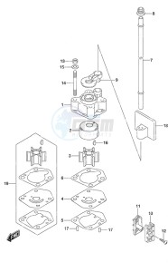 DF 9.9B drawing Water Pump