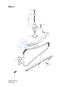 AN400 ABS BURGMAN EU-UK drawing CAM CHAIN