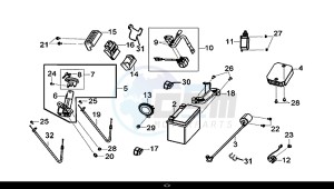 CRUISYM 300 (LV30W1-EU) (L8-M0) drawing ELECTRIC PARTS