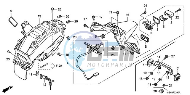 REAR FENDER