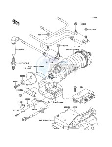 ZRX1200R ZR1200A6F FR GB XX (EU ME A(FRICA) drawing Ignition System