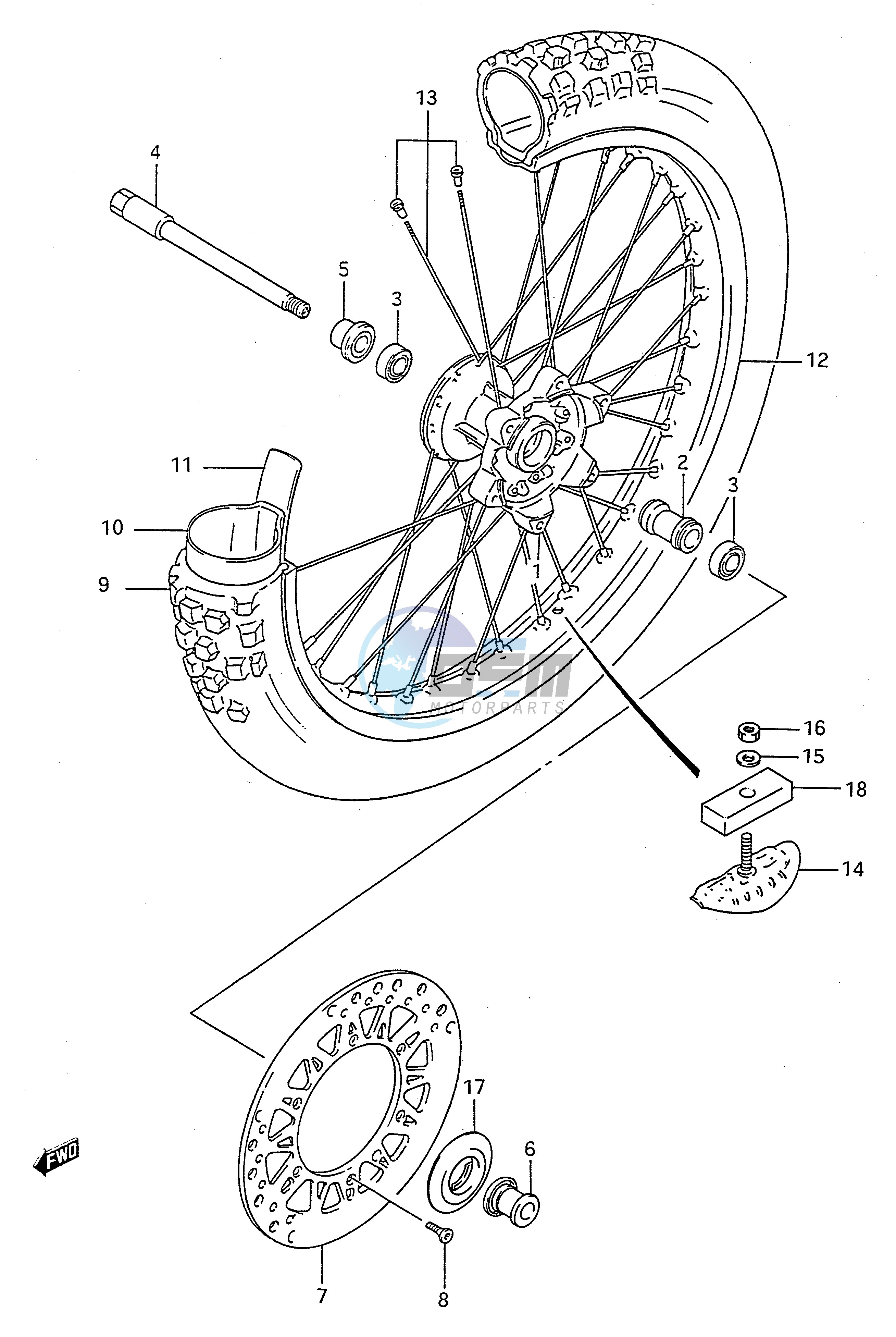 FRONT WHEEL