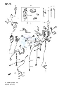 DL1000 (E3-E28) V-Strom drawing WIRING HARNESS