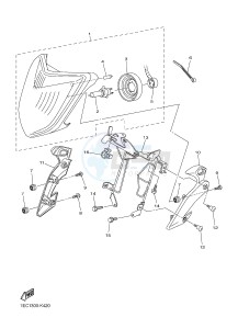 FZ1-N FZ1 (NAKED) 1000 (1ECA) drawing HEADLIGHT