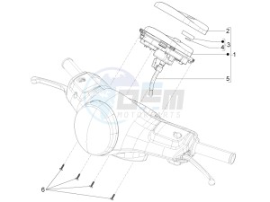 LX 150 4T 3V ie E3 Vietnam drawing Meter combination - Cruscotto