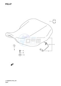 LT-A500F (P24) drawing SEAT