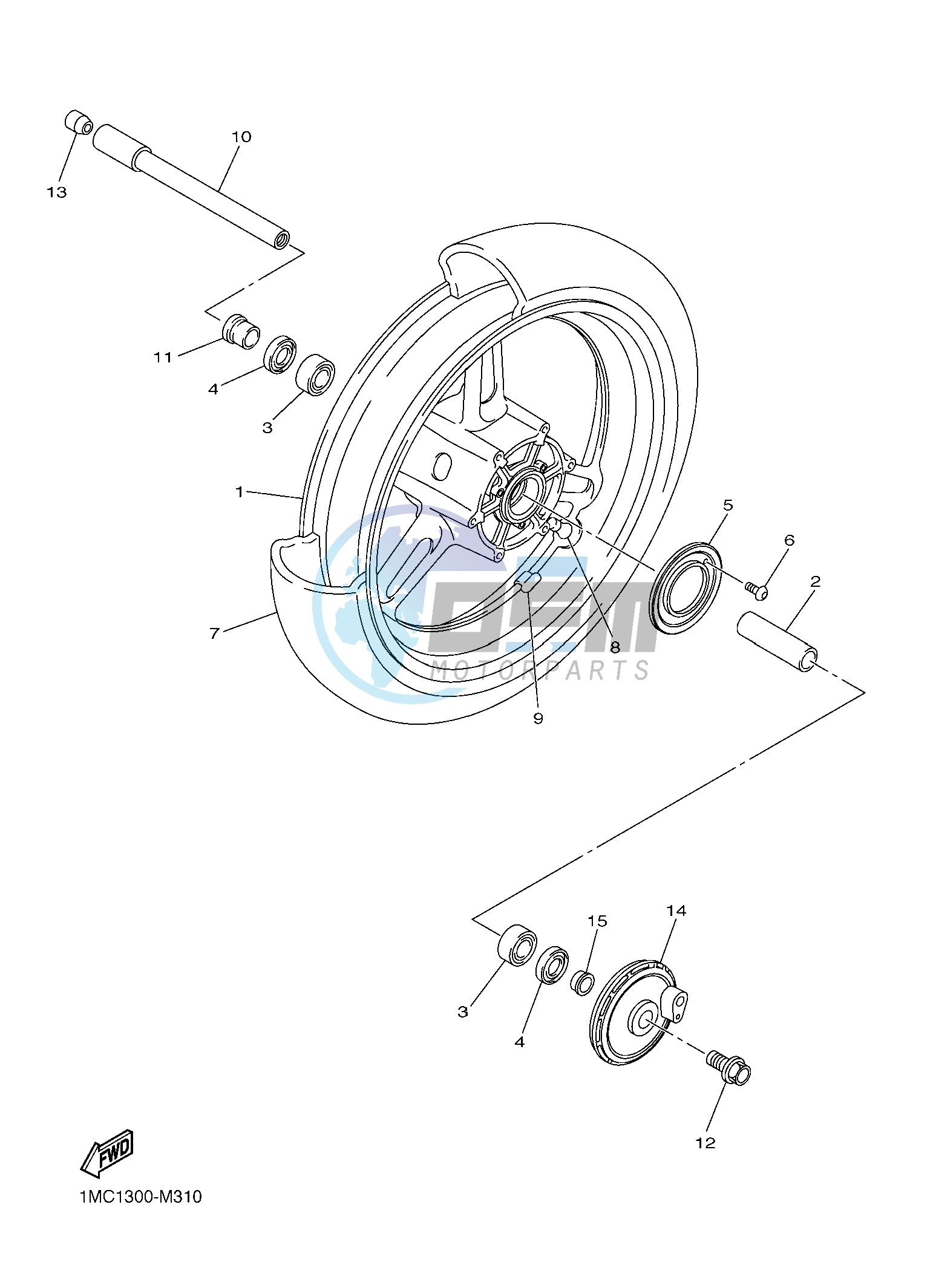 FRONT WHEEL