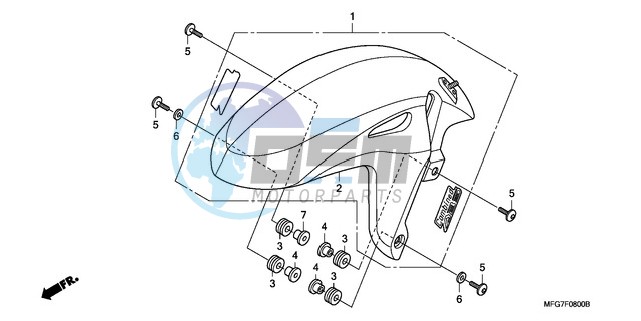 FRONT FENDER