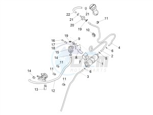 SPRINT 125 4T 3V IGET E2 ABS (APAC) drawing Anti-percolation system