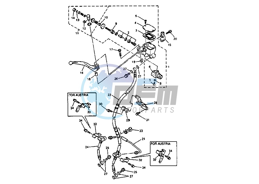 FRONT MASTER CYLINDER