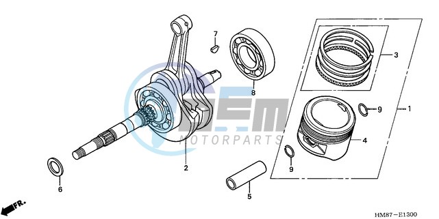 CRANKSHAFT/PISTON