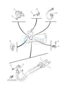 XP500A T-MAX 530 (2PWR) drawing ELECTRICAL 2