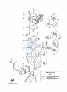 F200BETX drawing THROTTLE-BODY