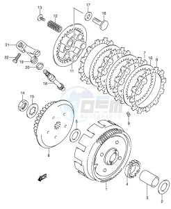 JR80 (P3-P28) drawing CLUTCH