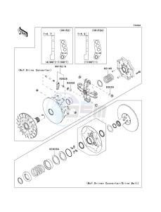 KVF 360 C [PRAIRIE 360 4X4 HARDWOODS GREEN HD] (C6F-C9F) C9F drawing OPTIONAL PARTS-- CONVERTER- -