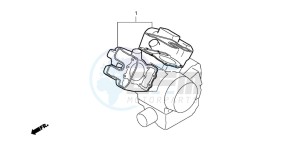 NV600C 400 drawing GASKET KIT A