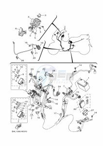 GPD150-A  (BV4G) drawing RADIATOR & HOSE