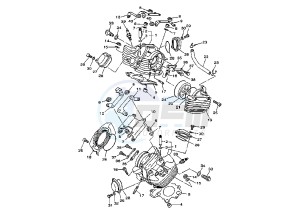 XVS DRAG STAR 650 drawing CYLINDER HEAD