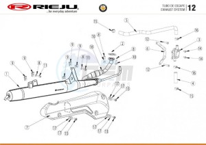 HOBBY-BYE-BIKE-25-KM-H-EURO4-HOLLAND-GREY drawing EXHAUST