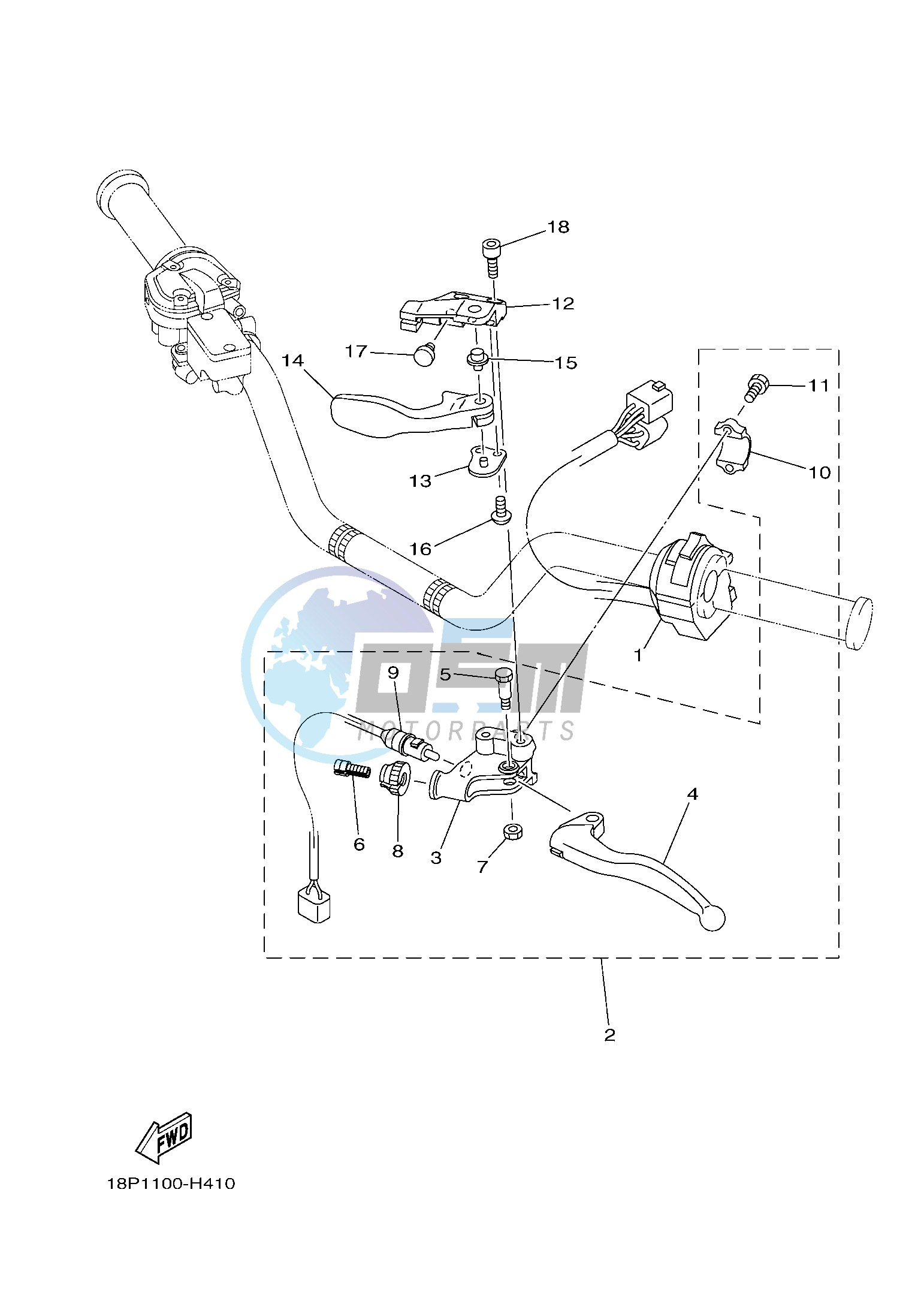 HANDLE SWITCH & LEVER