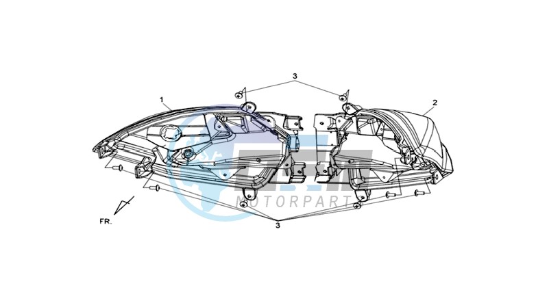 TAIL LIGHT - REAR SUSPENSION