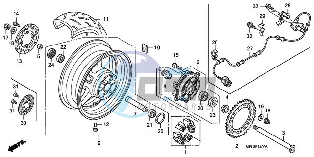 REAR WHEEL