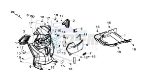 HD2 200 drawing INNER LEG SHIELD