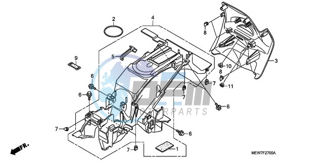 REAR FENDER