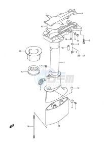 DF 4 drawing Drive Shaft Housing