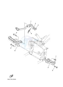 YFM700R YFM7RSED RAPTOR 700 SPECIAL EDITION (1VS2 1VS3 1VS4) drawing STAND & FOOTREST