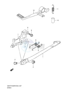 GSX-R1000 drawing STAND