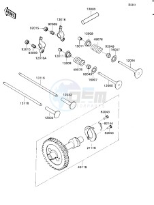 KAF 540 E [MULE 2030] (E1) [MULE 2030] drawing VALVE_CAMSHAFT