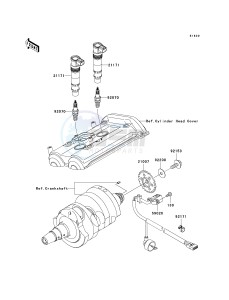 ER 650 A [ER-6N (AUSTRALIAN] (A6F-A8F) A6F drawing IGNITION SYSTEM