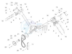 V9 Bobber 850 (USA) drawing Timing system