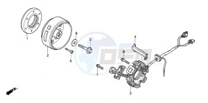 XR125L drawing GENERATOR